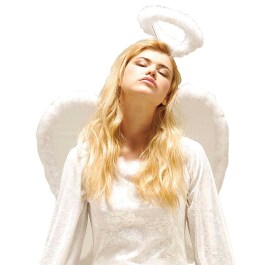 Weißer Heiligenschein Heiligen Schein Engel