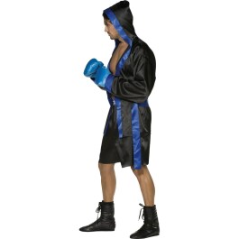 Boxer Kostüm schwarz-blau M 48/50