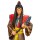 Per&uuml;cke Asien Samurai Chinese Japaner Asiate