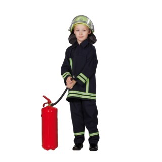 Feuerwehr Kostüm Kind Feuerwehrmannkostüm 140
