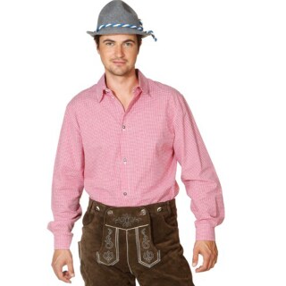 Karo Hemd Oktoberfest Hemd karriert Wiesnmode 58/60