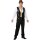 Show Pailletten Weste schwarz Karneval Outfit 52/54