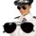 Polizeibrille Brille Polizei Pornobrille Spiegelbrille