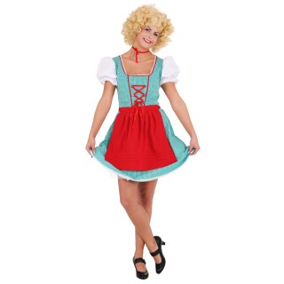 Dirndl mit Schürze Dirndel Oktoberfestmode Kleid 40