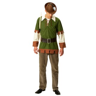 Fasching Robin Hood Kostüm 2tlg. Herrenkostüm 48