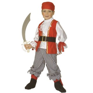 Piratenkostüm Kinder Seeräuber Kostüm Pirat 116cm