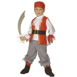 Piratenkostüm Kinder Seeräuber Kostüm Pirat 116cm