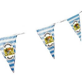 Wimpelkette Freistaat Bayern Oktoberfest Girlande...
