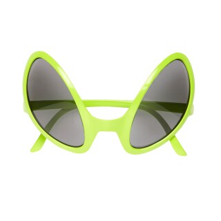 Alien Brille UFO Partybrille