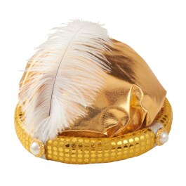 Sultan Turban Orientalischer Hut gold