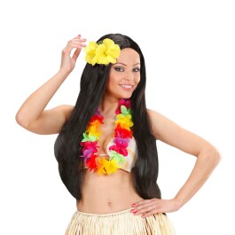 Hula Haarblume Hawaii Haarspange gelb