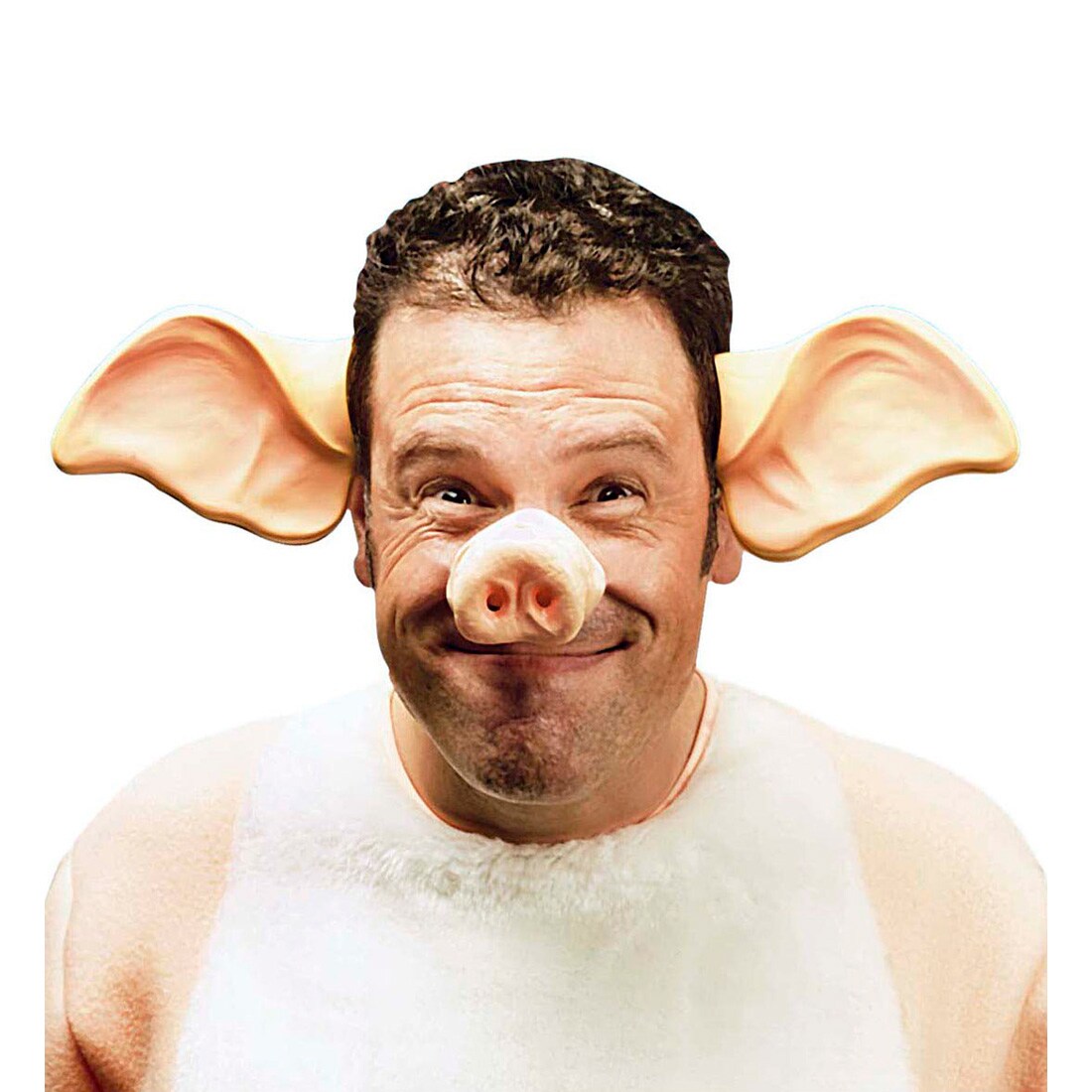 Schweineohren Haarreif Schweinsohren auf Bügel Tierohren