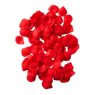 Rosenblüten Blumenblätter 150 Stück rot
