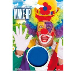 Schlumpf Schminke Karneval Make Up blau