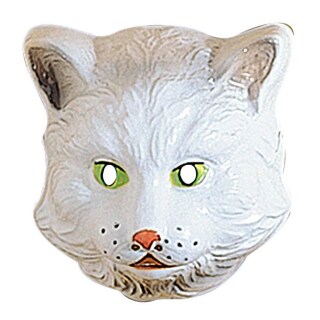 Kinder Katzen Maske Polarfuchs Tiermaske