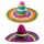 Multicolor Sombrero Hut - Mexikaner Sombreros