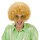 Blonde Afroperücke Engel Lockenperücke Unisex