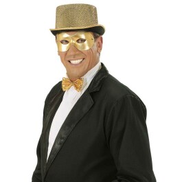 Edle Goldmaske Venezianische Maske gold