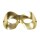 Edle Goldmaske Venezianische Maske gold