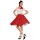 60er Jahre Petticoat rot Rockabilly Rock mit Halstuch