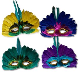 Brasilien Karneval Maske Venezianische Federmaske