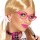 Rockabilly Brille 50er Jahre Gläser pink