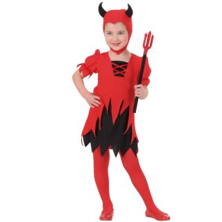 Kleiner Dämon Kostüm Teufelin Kinderkostüm 110 cm