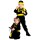 Kleiner Samurai Kostüm Ninja Kinderkostüm 110 cm