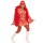 Travestie Kost&uuml;m XL 54-56  orange Drag Queen 70er Kleid