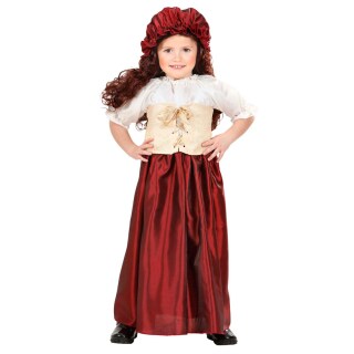 Kleine Magd Kostüm Bäuerin Kinderkostüm 116 cm