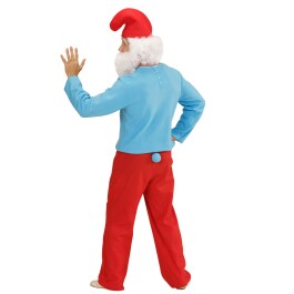 Papa Schlumpf Kostüm Großer Zwerg XL 54/56