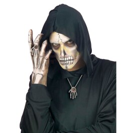 Skeletthand Ring Gothic Fingerring silber