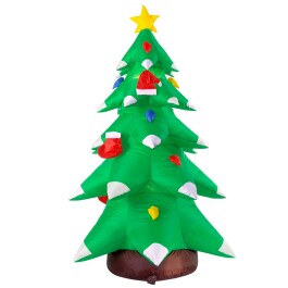 Aufblasbarer Weihnachtsbaum Leucht Christbaum 183 cm