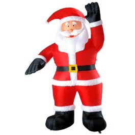 Aufblasbarer Weihnachtsmann Leuchtender Santa Claus 244 cm
