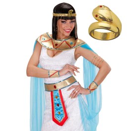 Goldener Schlangen Ring Cleopatra Goldring