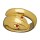 Goldener Schlangen Ring Cleopatra Goldring