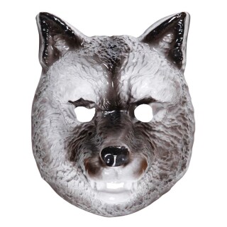 Kinder Wolf Maske Wolfskopf Tiermaske