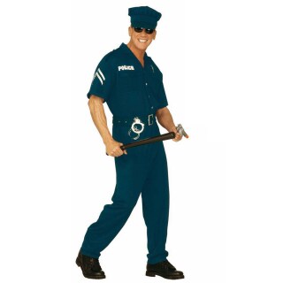 Herren Kostüm US Cop Polizist Kostüme Karneval XL