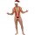 Santakini Weihnachtskostüm Mankini Weihnachtsmann Borat