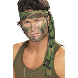 Armee Stirnband Camouflage Haarband Tarnfarbe