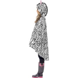 Zebra Party Poncho Tier Partyponcho