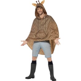 Giraffen Party Poncho Tier Regenponcho