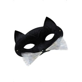 Katze Maske Katzenmaske schwarz