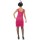 20er Jahre Charleston Kostüm Flapper Kleid pink L 44/46