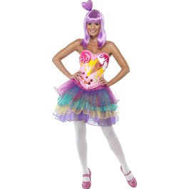 Candy Girl Kostüm Popstar Damenkostüm M 40/42