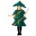 Weihnachtsbaum Kostüm Kinder Weihnachtsbaumkostüm S - 115-128 cm 4-6 Jahre