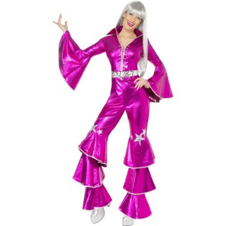 70er Disco Kostüm Hippie Tanzkostüm S 36/38