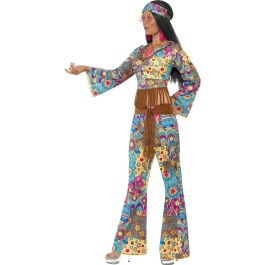 Hippie Kostüm Damen 70er Jahre Outfit