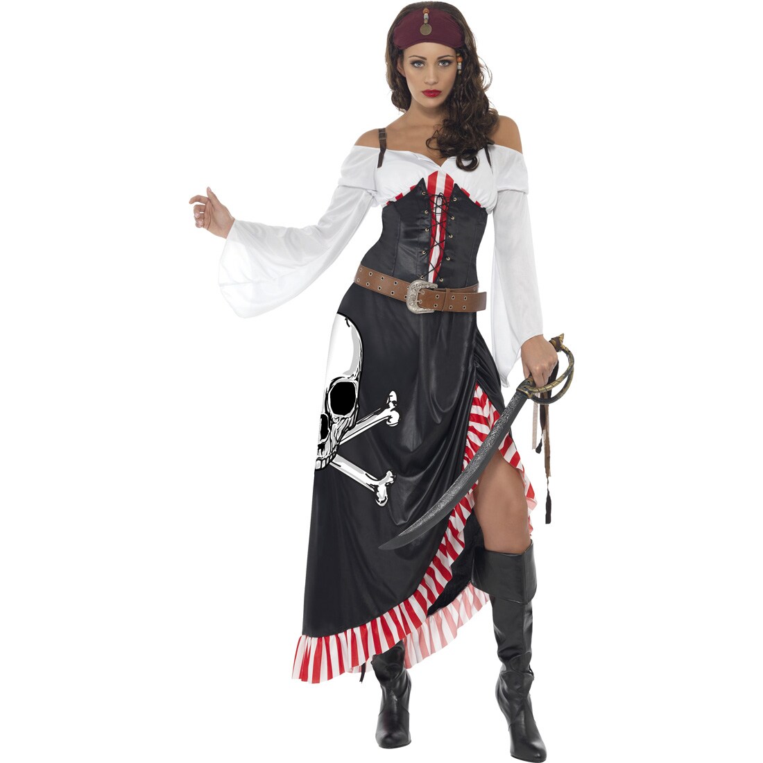 Piratenkostüm Damen Piratinnenkostüm Piratenbraut Seeräuberin Piratin Fasching 