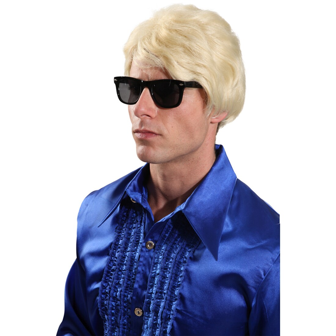 Blonde Amor Lockenperücke – Herren-Perücke Für Karneval & Mottoparty